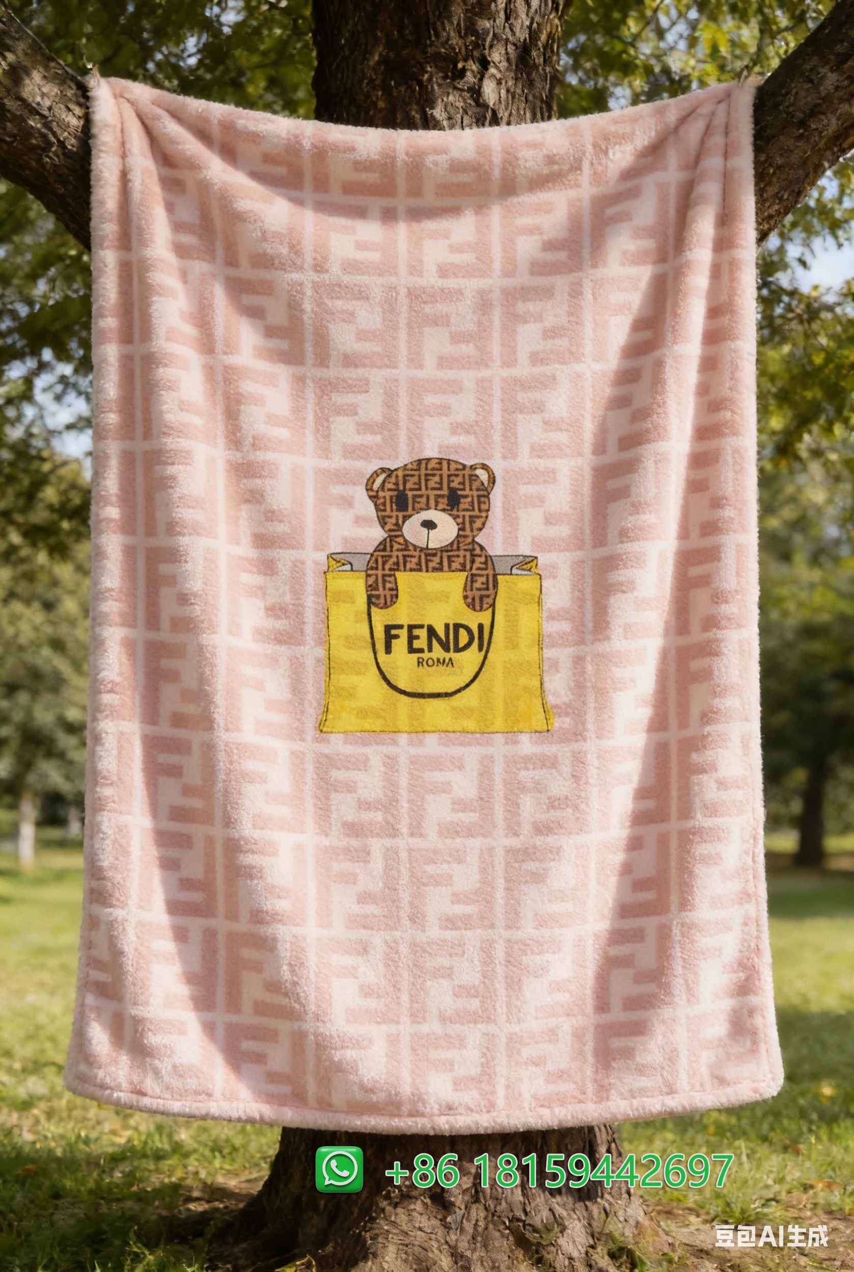 Fendi Throw Blankets